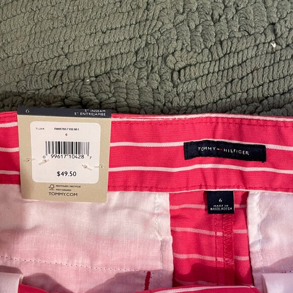 Tommy Hilfiger Nautical Stripe Shorts Size 6 NWT - Picture 5 of 5